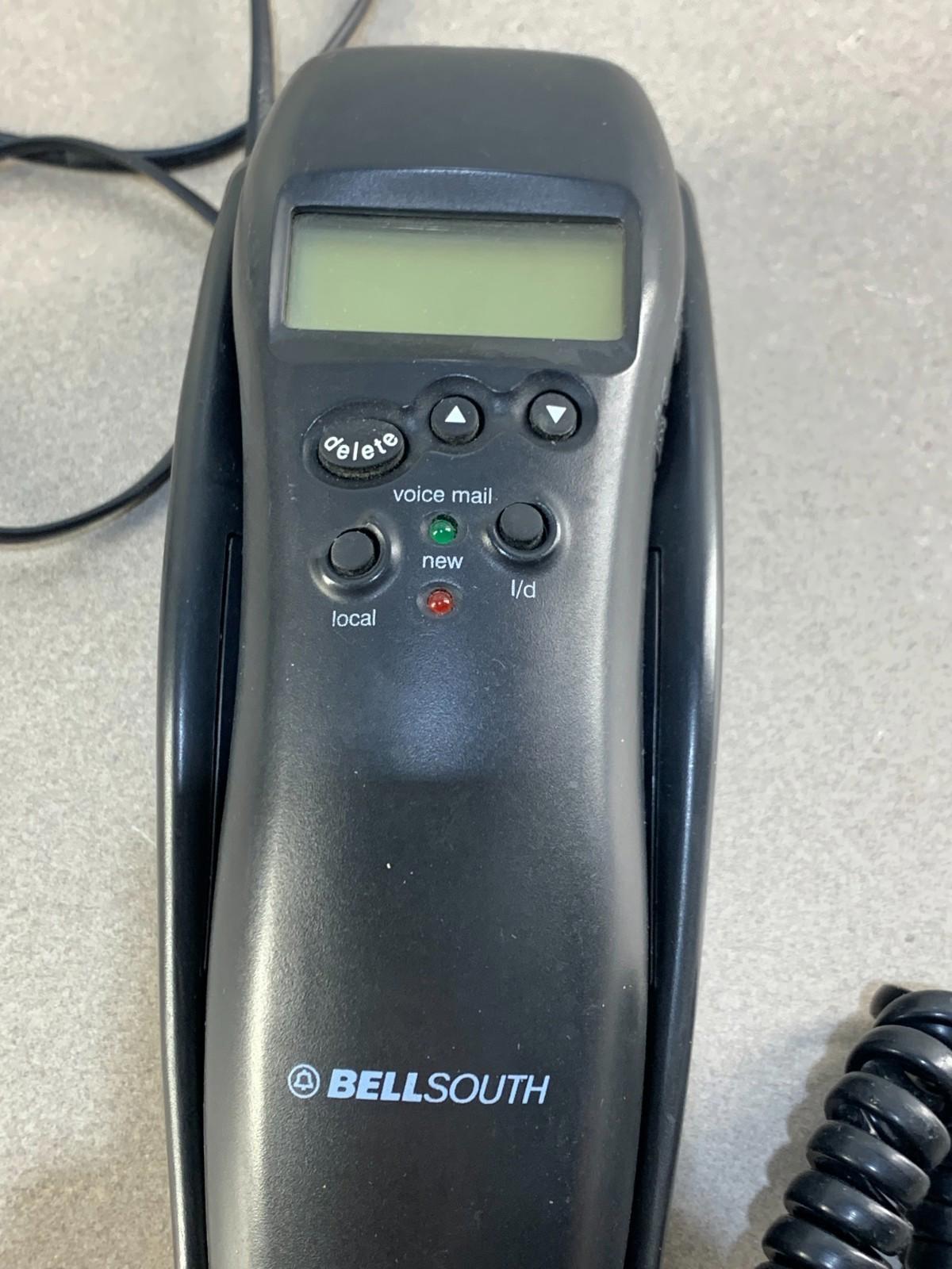 Vintage Bell South 8801X HAC Trim Line Desk Wall Mount Push Button Telephone