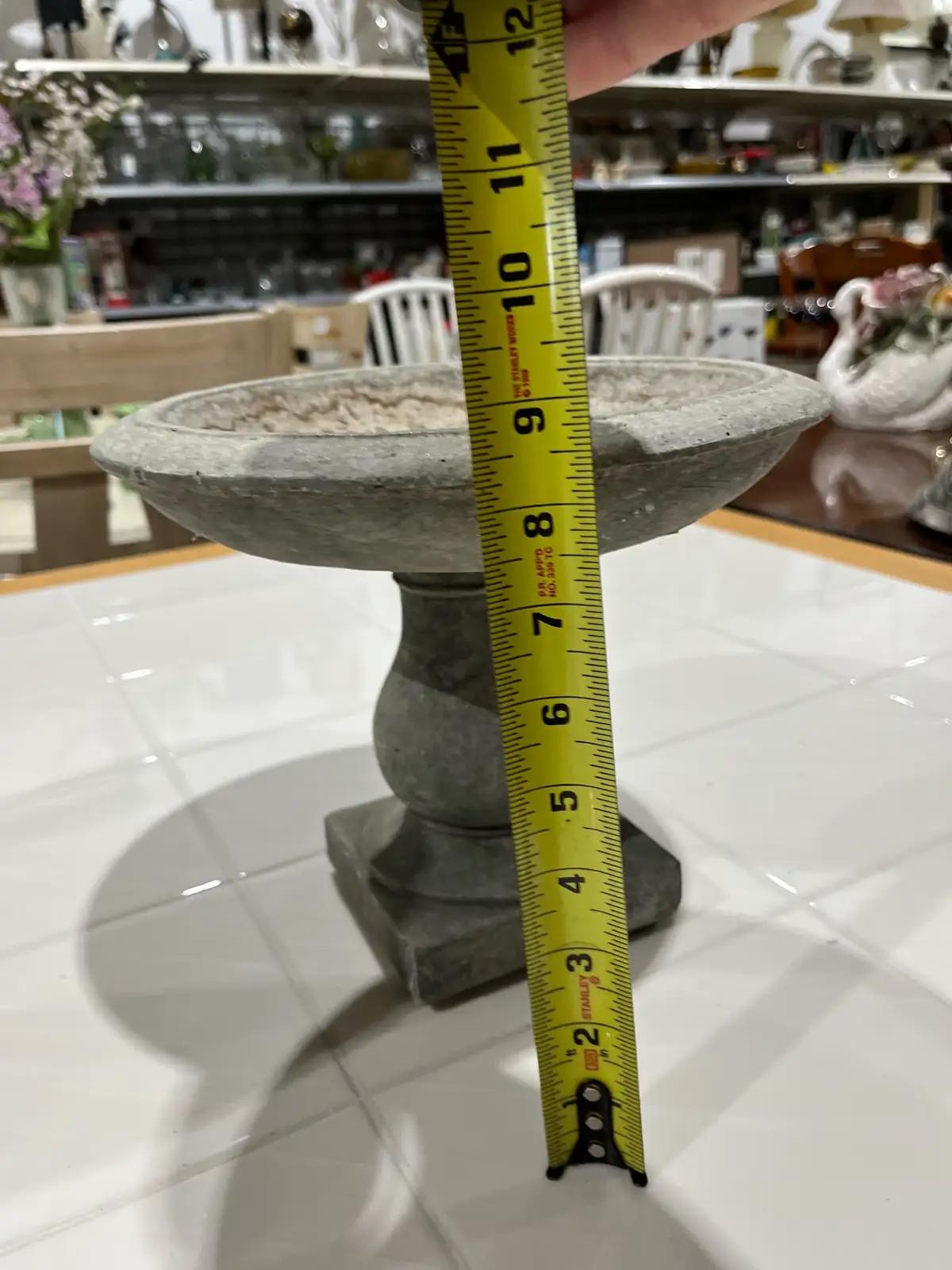 Cement Bird Bath