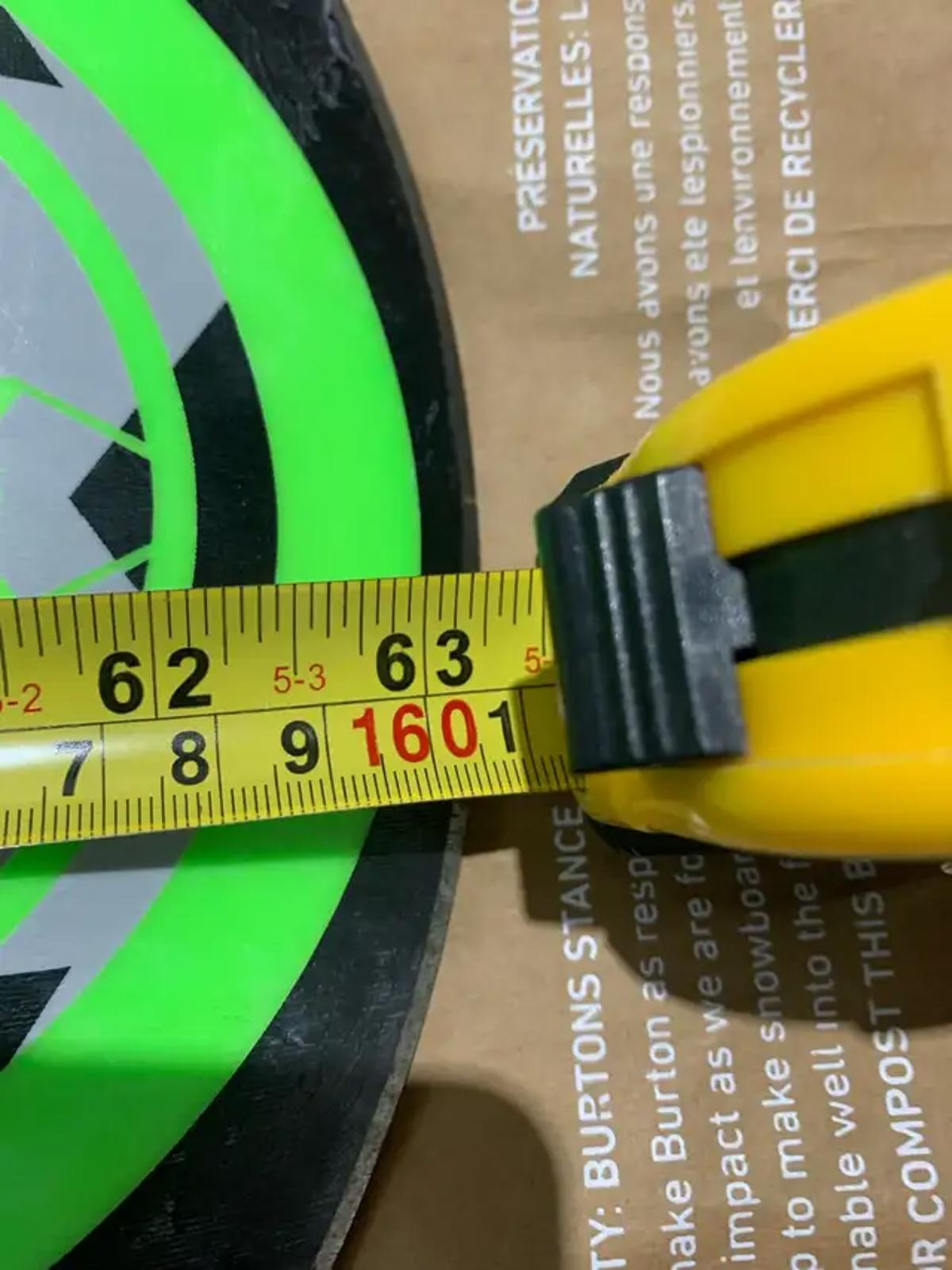 Nitro Snowboard With Neon Green Details - 161cm