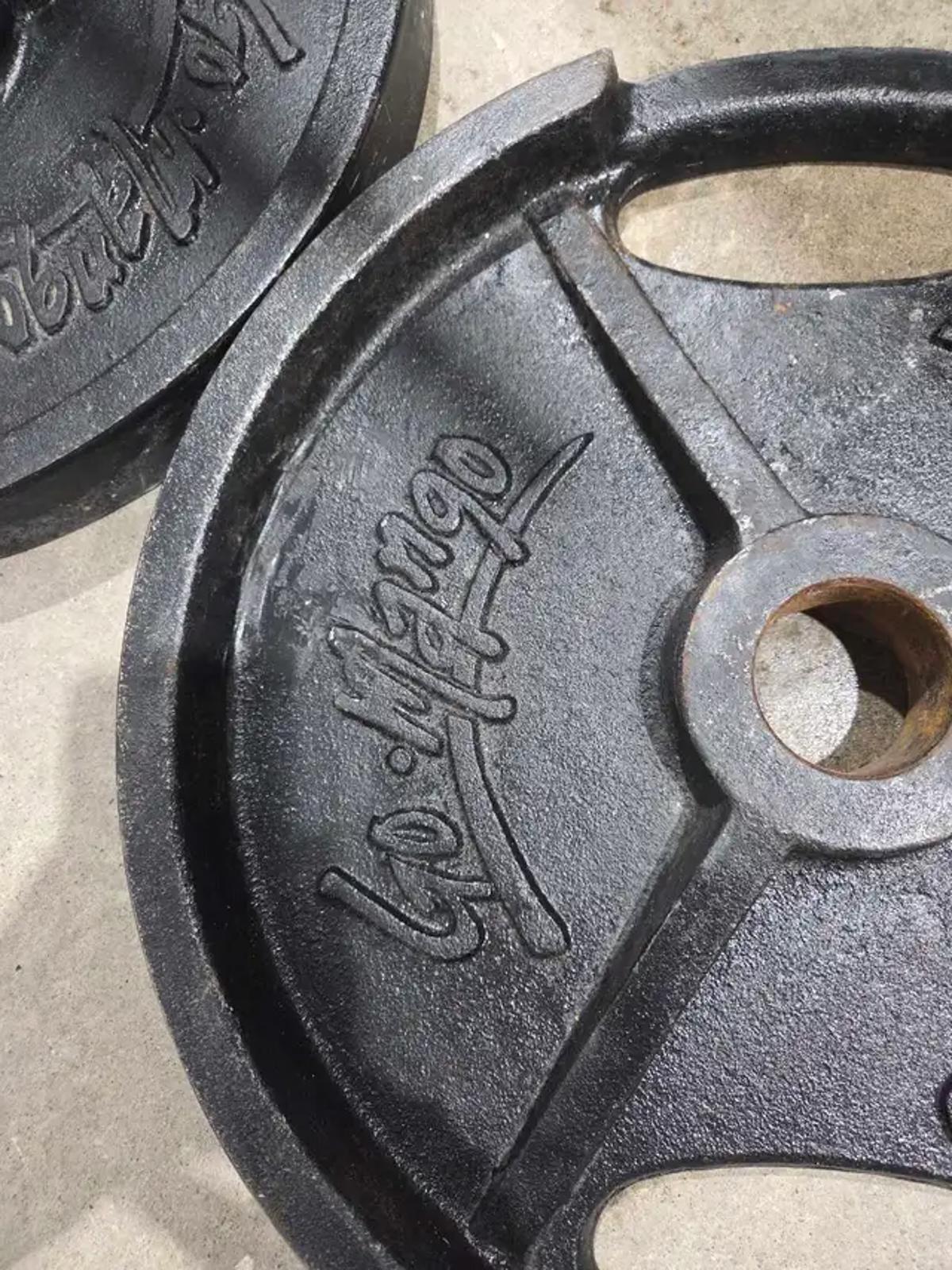 Go.Mango 45lb Weight Plates X2