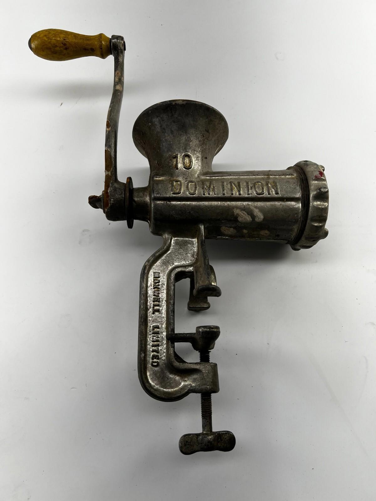 Antique Dominion - No. 10 All Purpose Table Mounted Meat Grinder