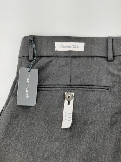 NWT Joseph Abboud Wool Blue Unhemmed Trousers Men's Size 34
