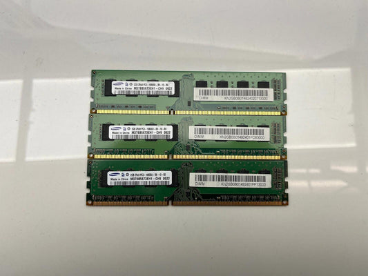 Samsung 6GB (3x2GB) DDR3 1333 RAM Kit M378B5673EH1-CH9
