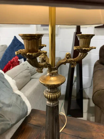 Vintage Brass Table Lamp