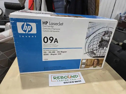 HP 09A LaserJet Print Cartridge - Black
