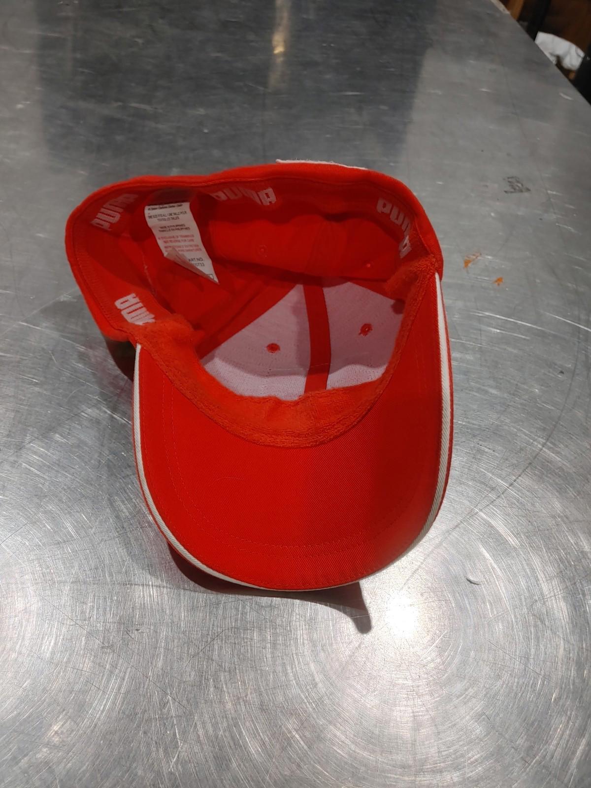Brand New Puma Ferarri Baseball Cap Red Stretch-fit