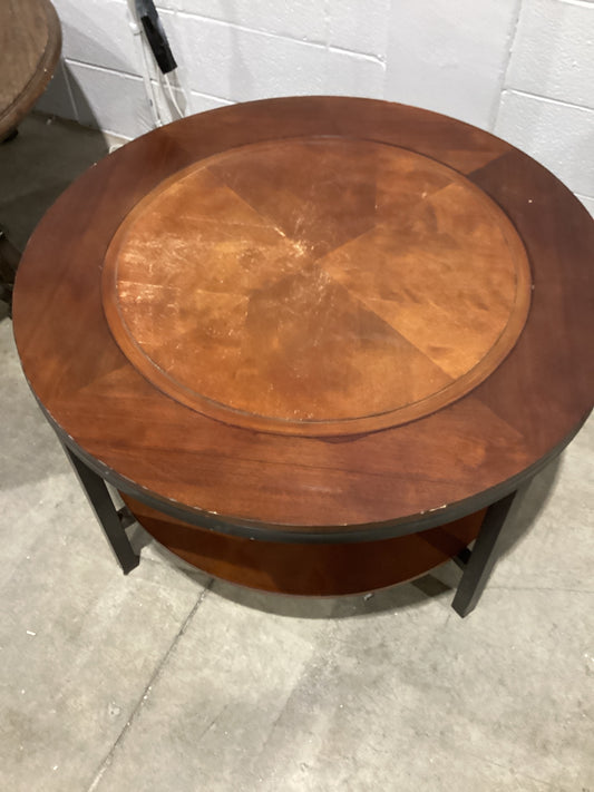 Small wooden coffee table