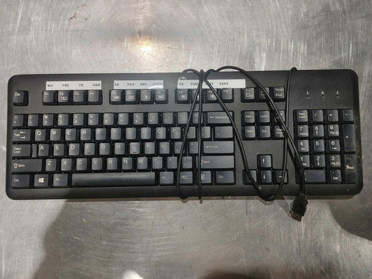 HP KU-1156 Wired USB Keyboard Black - Fair