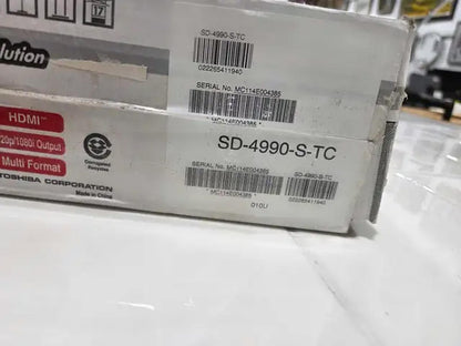 New! Toshiba DVD Player