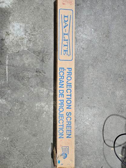 EXCELLENT CONDITION Da-Lite Heavy Duty Projection Screen with Stand 44`` X 39``