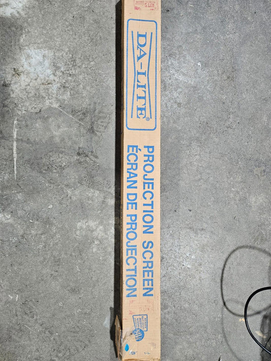 EXCELLENT CONDITION Da-Lite Heavy Duty Projection Screen with Stand 44`` X 39``
