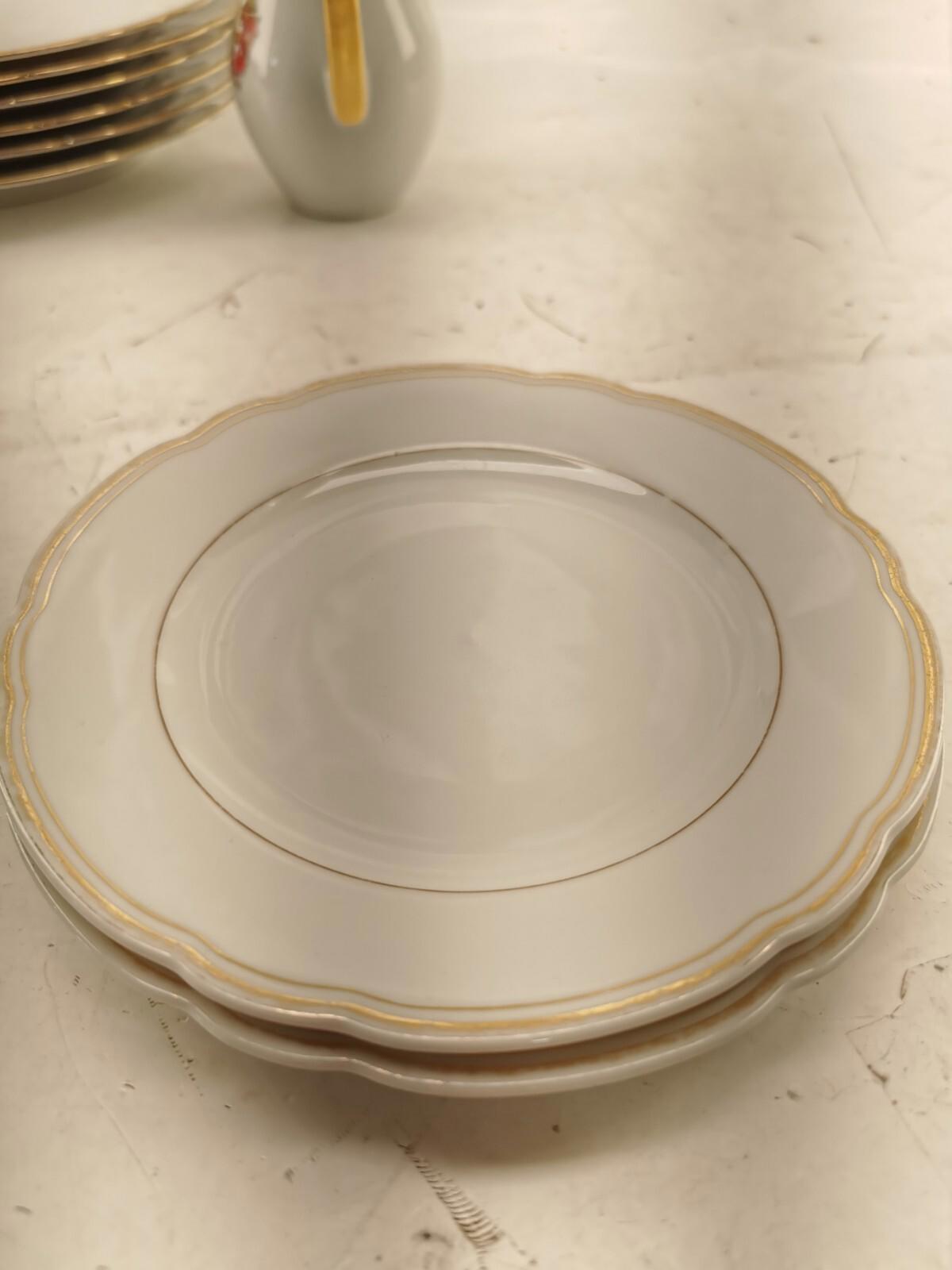 Bavaria Germany Plates & Creamer.
