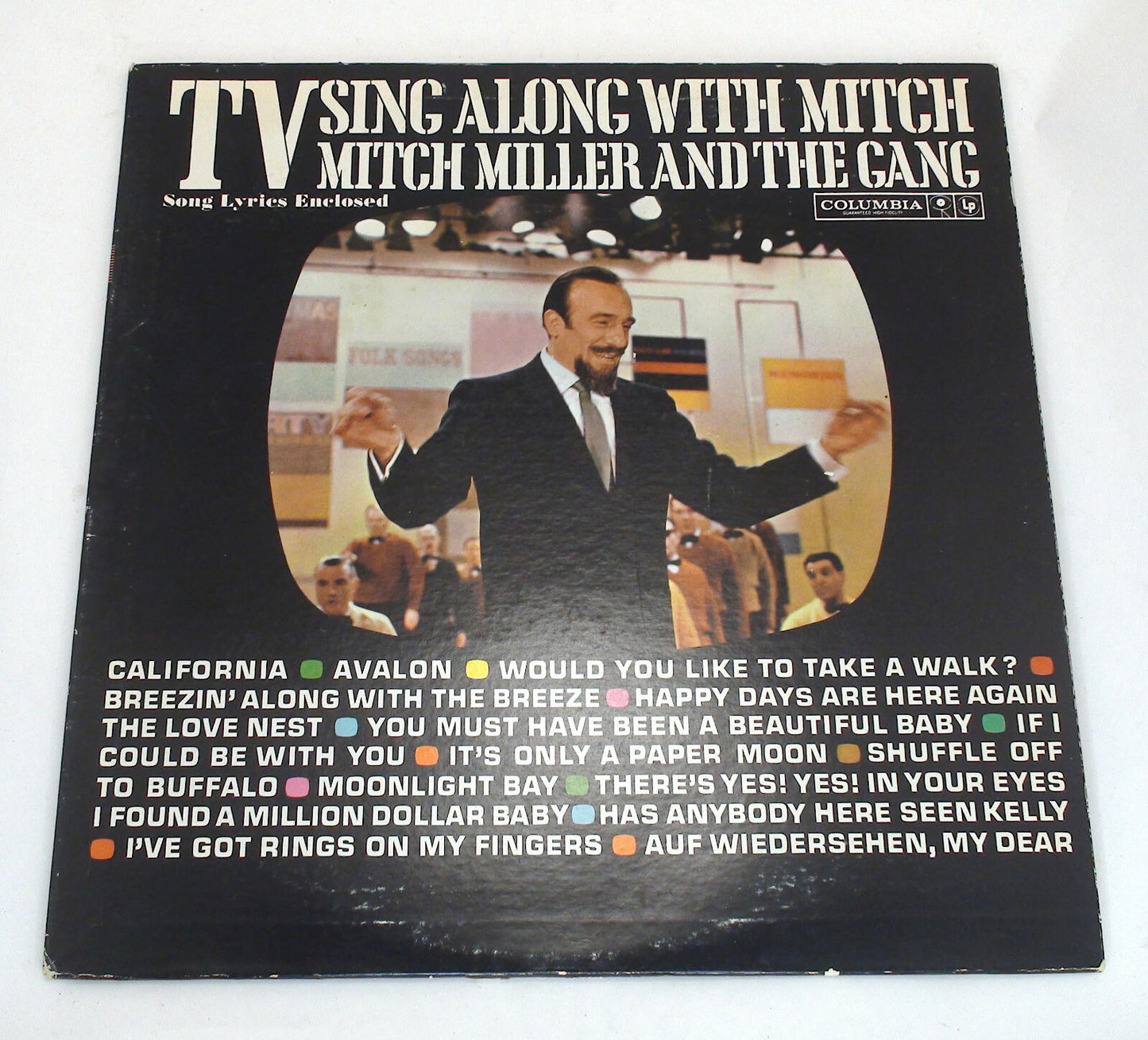 TV Sing Along With Mitch Mitch Miller And The Gang Vinyl Album Record LP - Fair