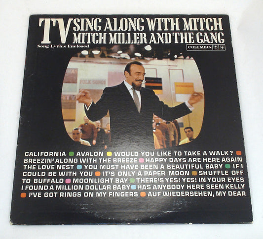 TV Sing Along With Mitch Mitch Miller And The Gang Vinyl Album Record LP - Fair