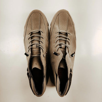 NWT Ldeck Grey Shoes Men's EU 41 US 8 Handmade
