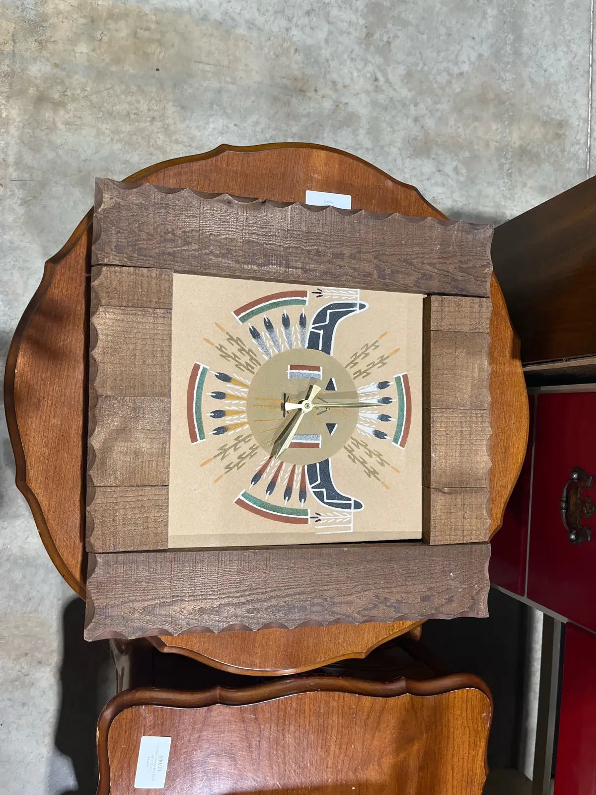 Native Wall Clock (doesn’t work) – Rebound Centre