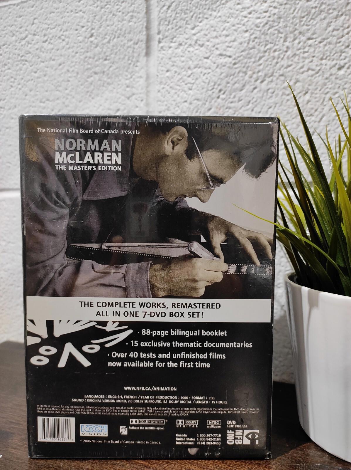7pc Box:Norman Mclaren:L'integ [DVD] (2006) Norman Mclaren