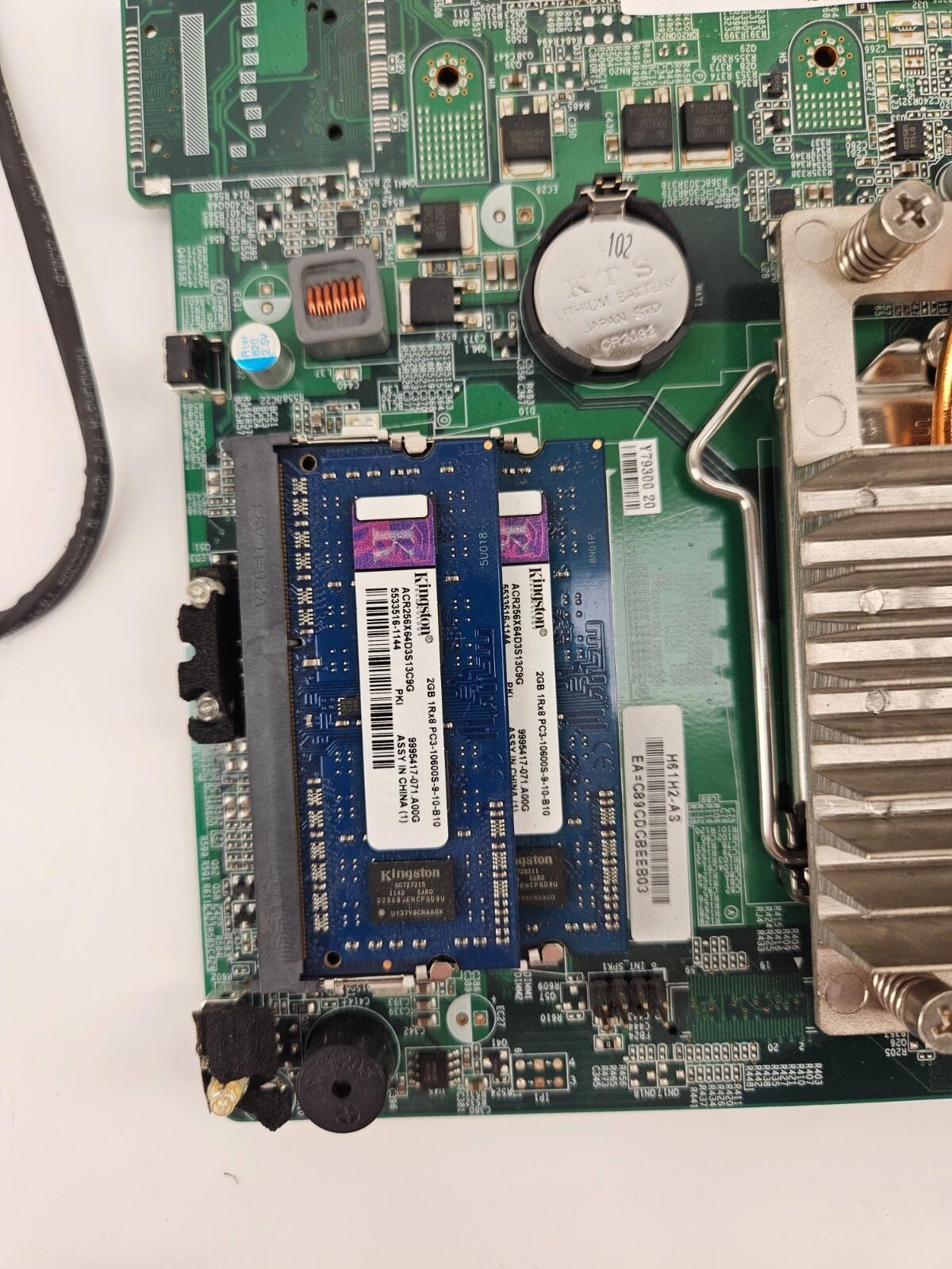 Carte mère ACER H61H2-AS avec i5 2400S 2,5 GHz, 4 Go de mémoire
