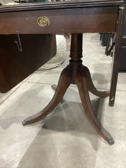 Gibbard Antique Brandt Drop Leaf Dining Table