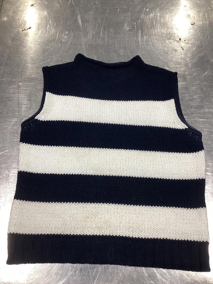 Knit Striped Vest For Womens