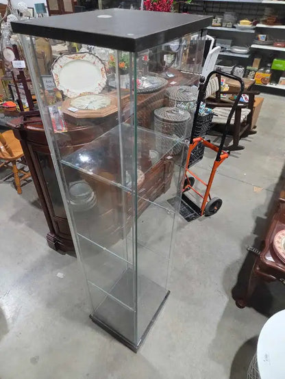 Ikea DETOLF Glass Display Case
