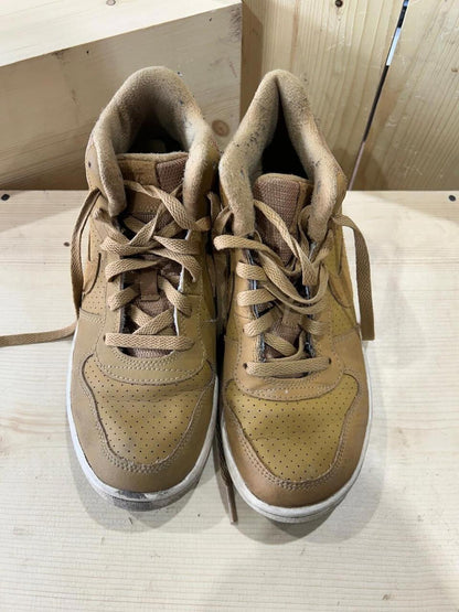 Nike Court Borough Mid GS Youth Size 5.5 Color Yellow Tanned