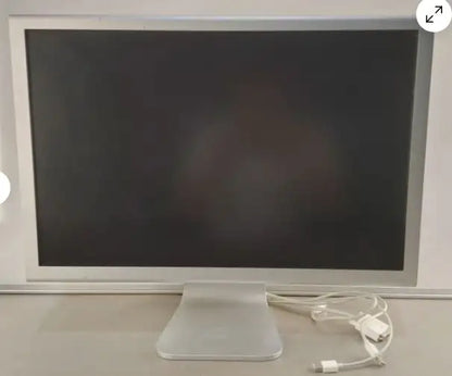 Apple Cinema Display 23" w/ Power Supply included Silver/White