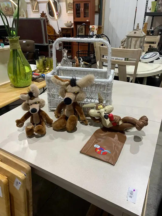 Wile E. Coyote Plush Toys - individually priced