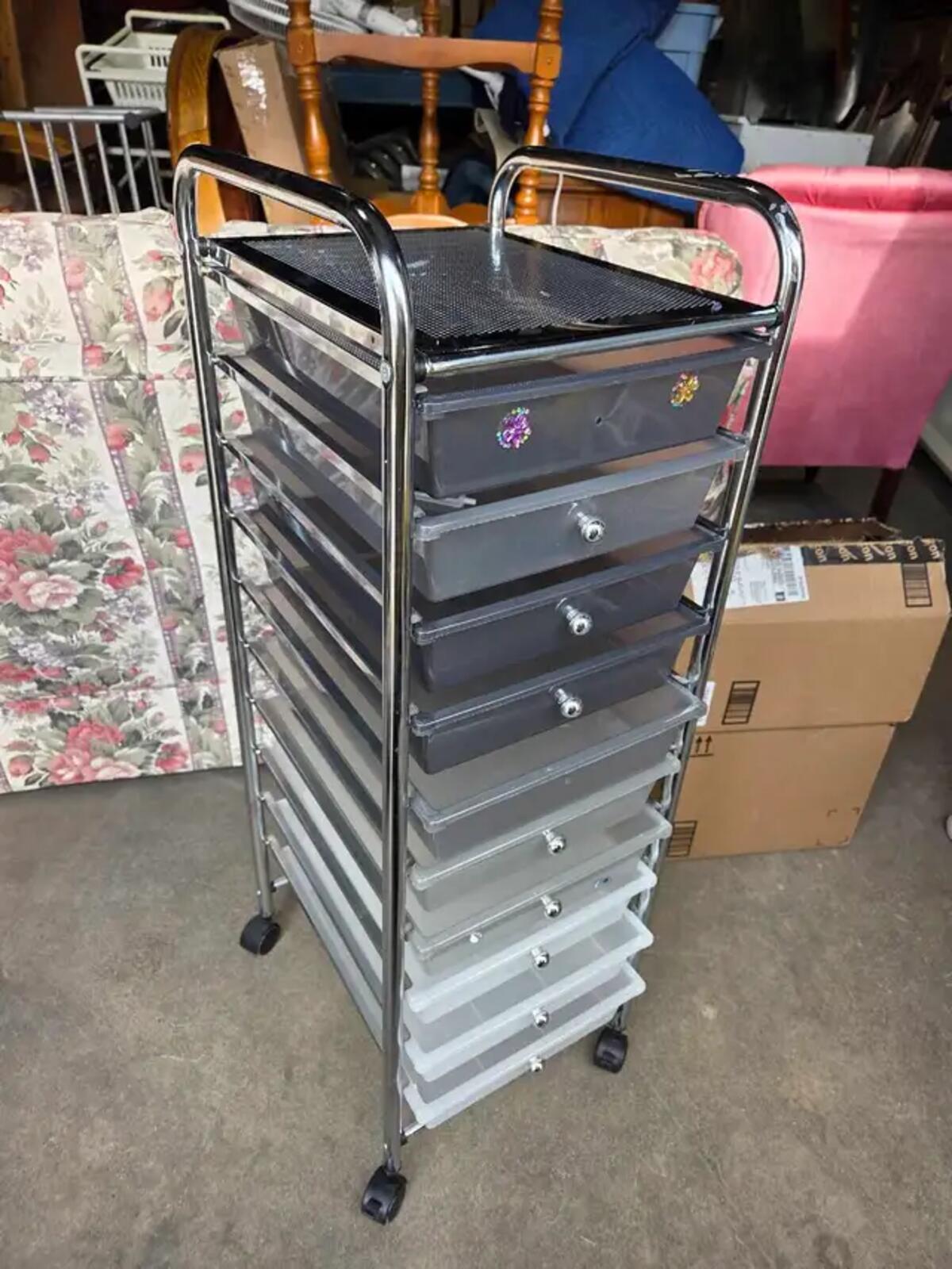 Costway Rolling Storage Cart