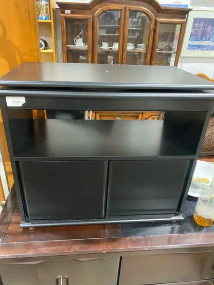 Black TV Stand