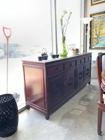 Mahogany Credenza
