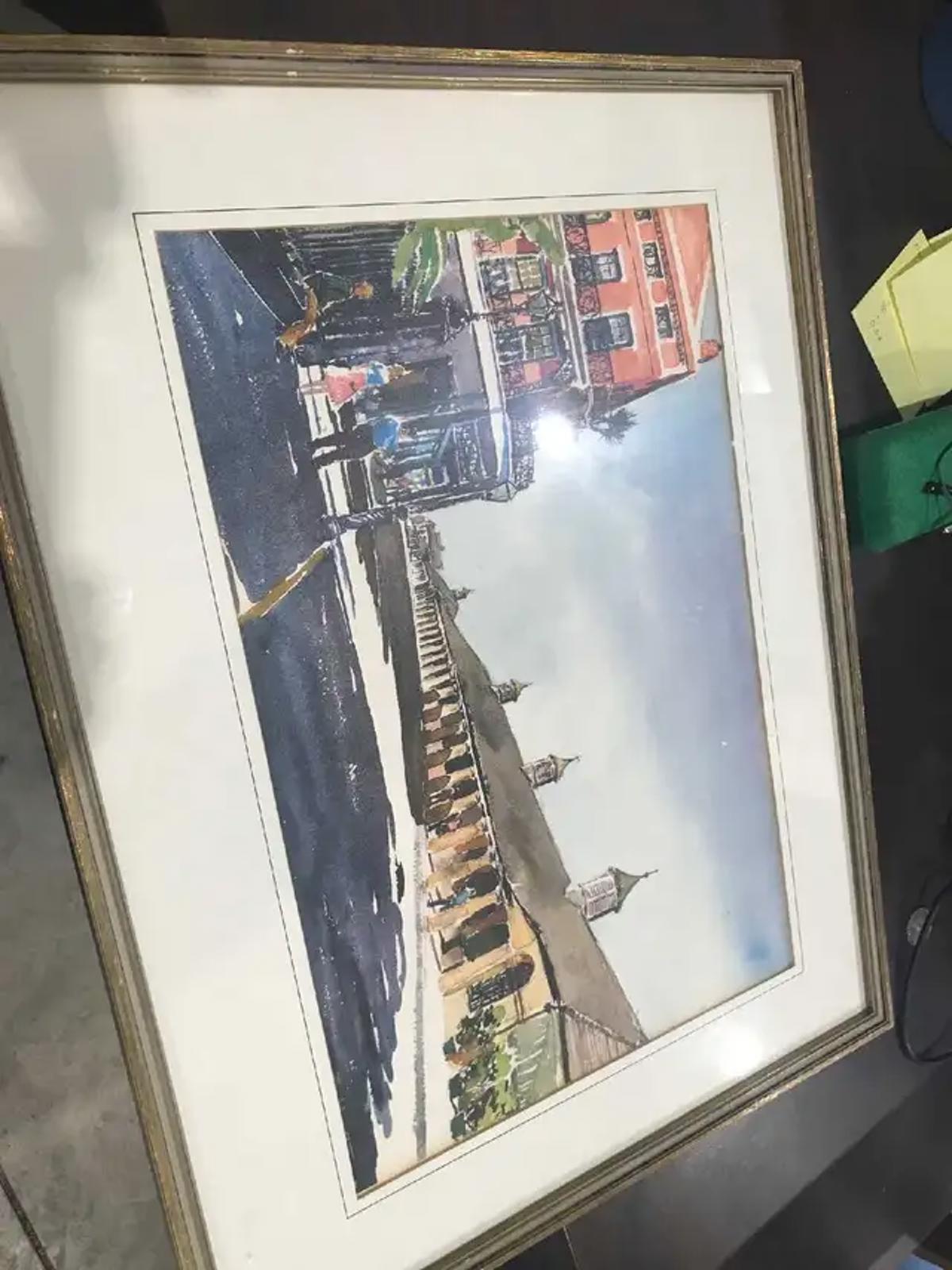 R.J. Hamilton Framed Print