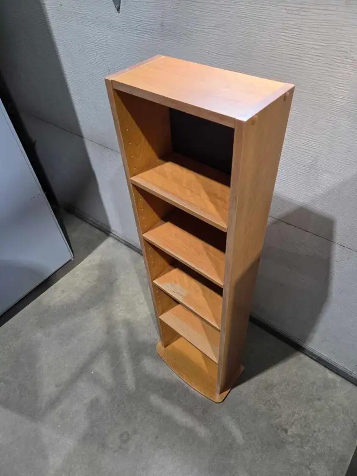 Wooden CD/DVD rack