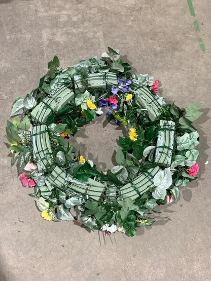 Summer Floral Artificial Wreath 40”