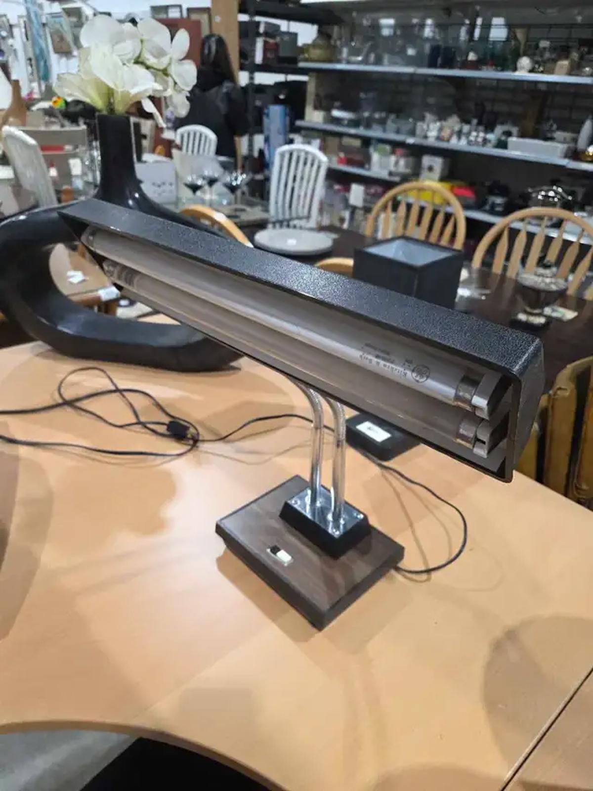 Vintage Double Gooseneck Desk Lamp