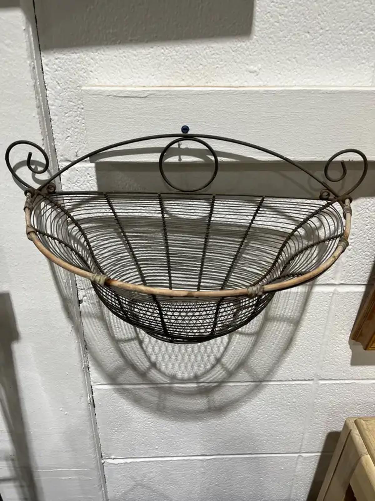 Rustic Wire Basket