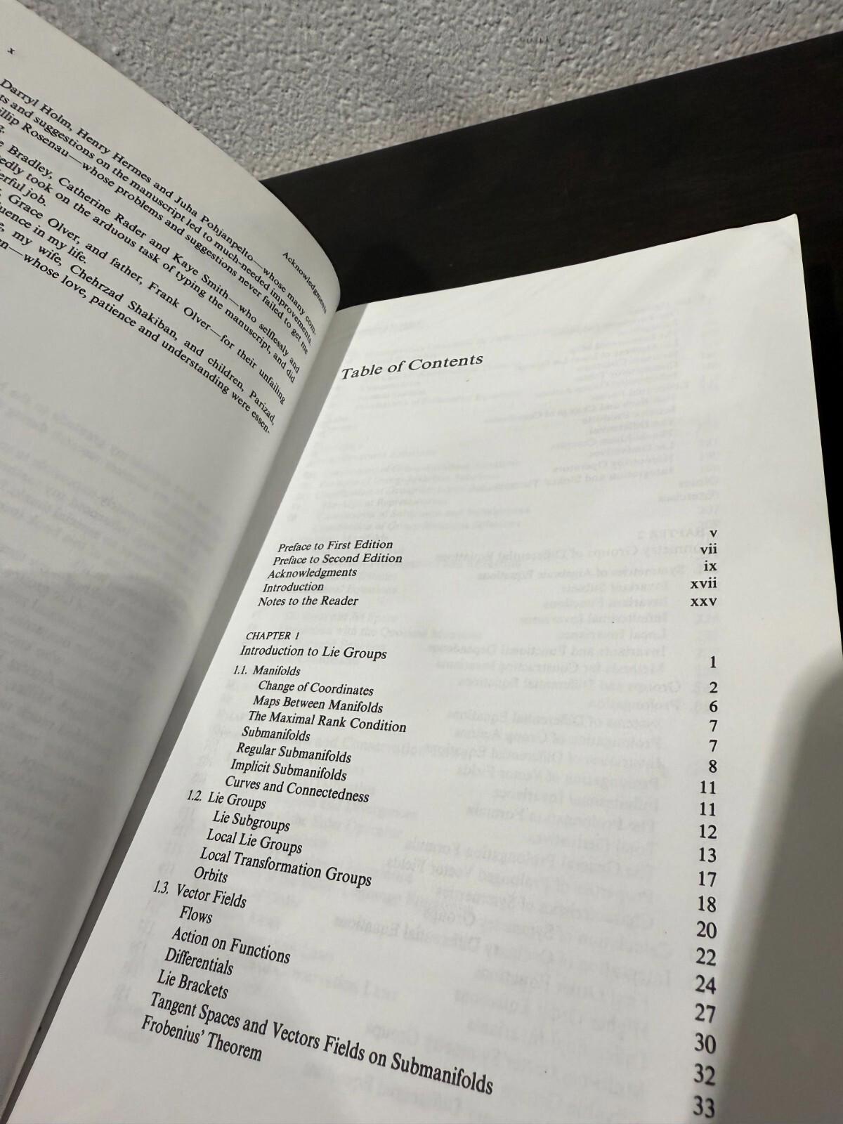 Applications of Lie Groups to Differential - Paperback, by Olver Peter J.