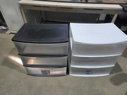 Sterilite Storage Drawers - 2 Available