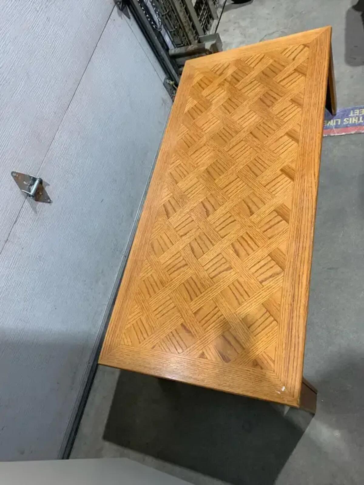 4ft 4” Parquet Coffee Table