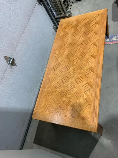 4ft 4” Parquet Coffee Table