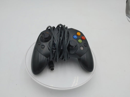 Good Condition Microsoft Original Xbox S-Controller Black w/O Breakaway Cable