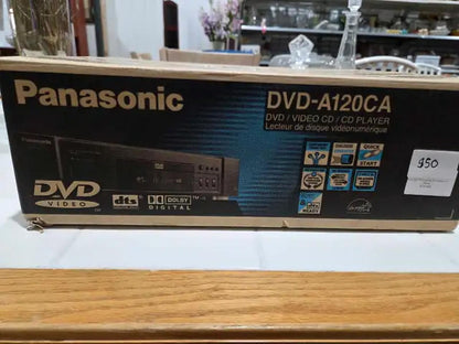 New! Panasonic DVD-A120CA Player