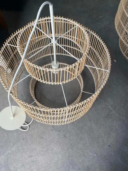 Rattan Light Fixture