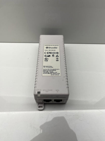 ShoreTel ShorePhone Gig PoE Adapter 300-1023-02 PD-3501G/AC Gigabit PoE Injector