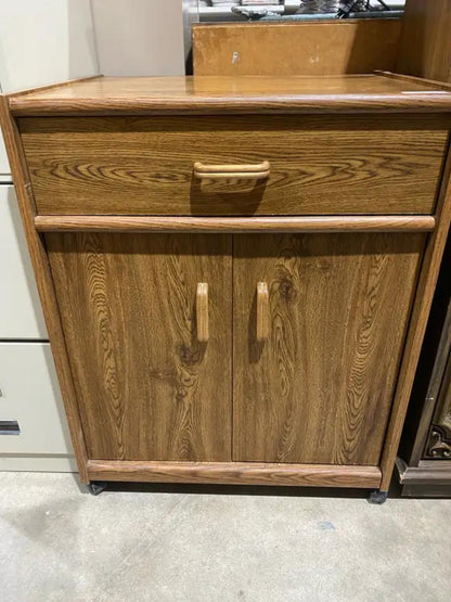Small Cabinet with Drawers and Wheels