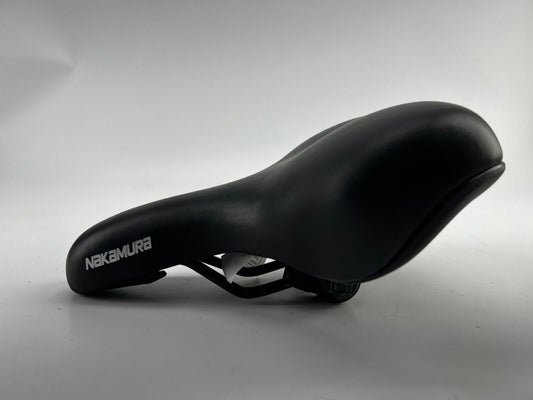Nakamura Black Vinyl Bike Seat QC-010570