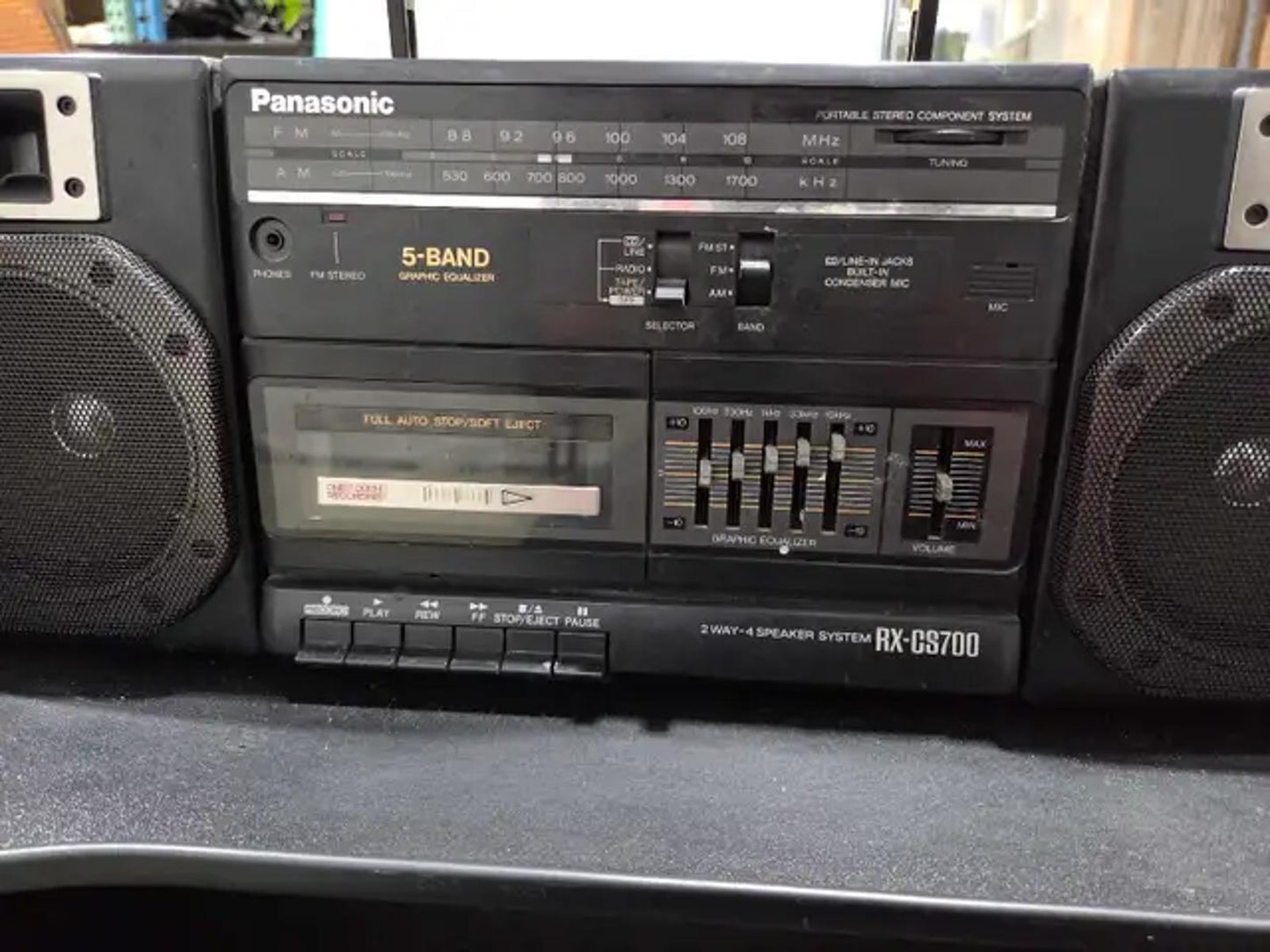 Panasonic RX-CS700 Boombox - Fully Working