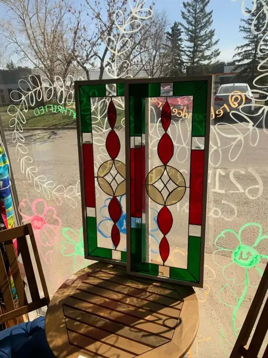 Stained Glass Panel - 2 available