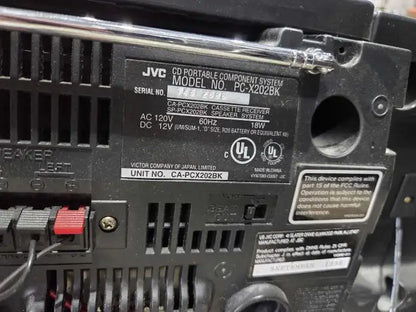 JVC PC-X202 AM/FM/CD/Cassette Stereo