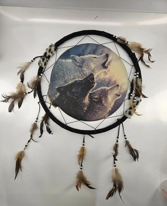 Large Handmade 19x19" Dream Catcher Hanging Home Wall Decor